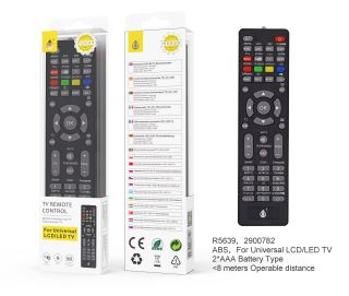 R6653 PL Mando Universal para TV 9 EN 1 , Plata - JC Accesorios